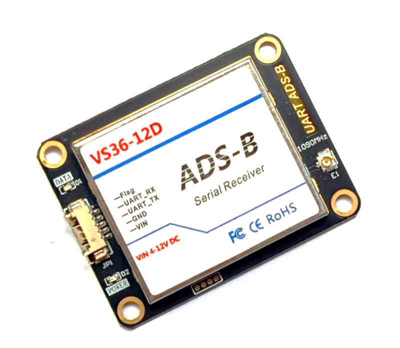 VS36-12D High Sensitivity ADS-B receiver – EXDTEK